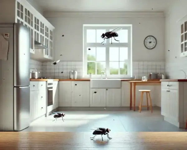 Czym żywi się mucha i jak uniknąć ich infestacji w domu?