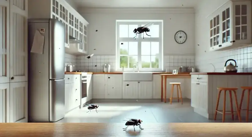 Czym żywi się mucha i jak uniknąć ich infestacji w domu?